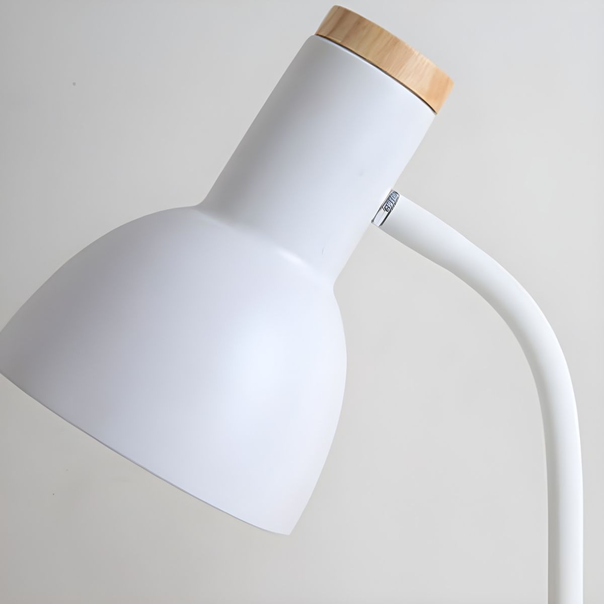 Wood Base Table Lamp - Nightstand Reading Light