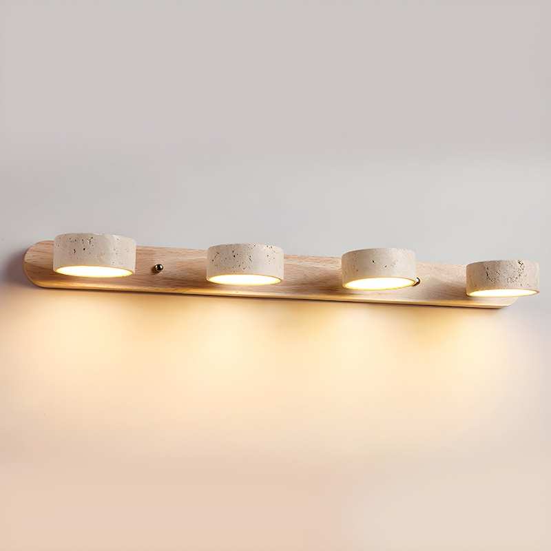 Modern Elegant Wood Natural Minimalist Indoor Wall Light