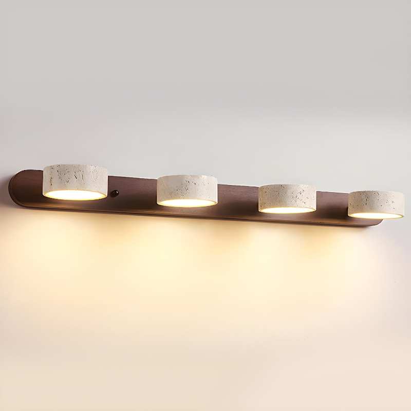 Modern Elegant Wood Natural Minimalist Indoor Wall Light