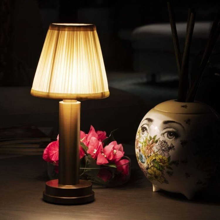 Fabric Shade Table Lamp