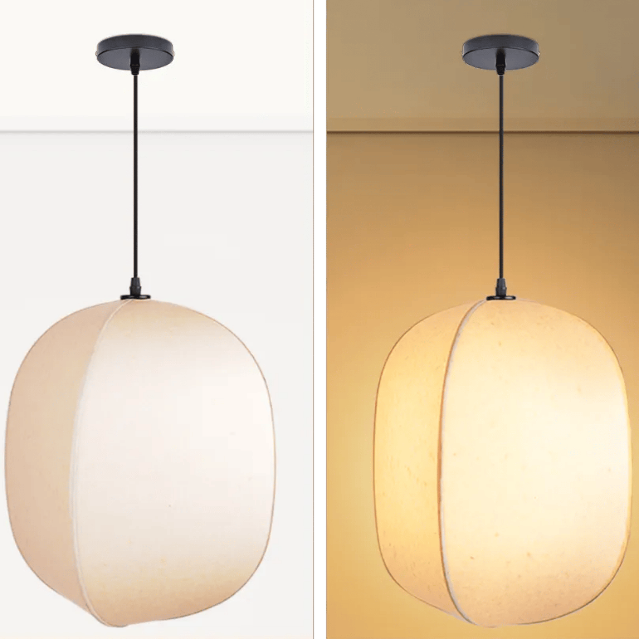 Wabi Sabi Silk LED Pendant Light