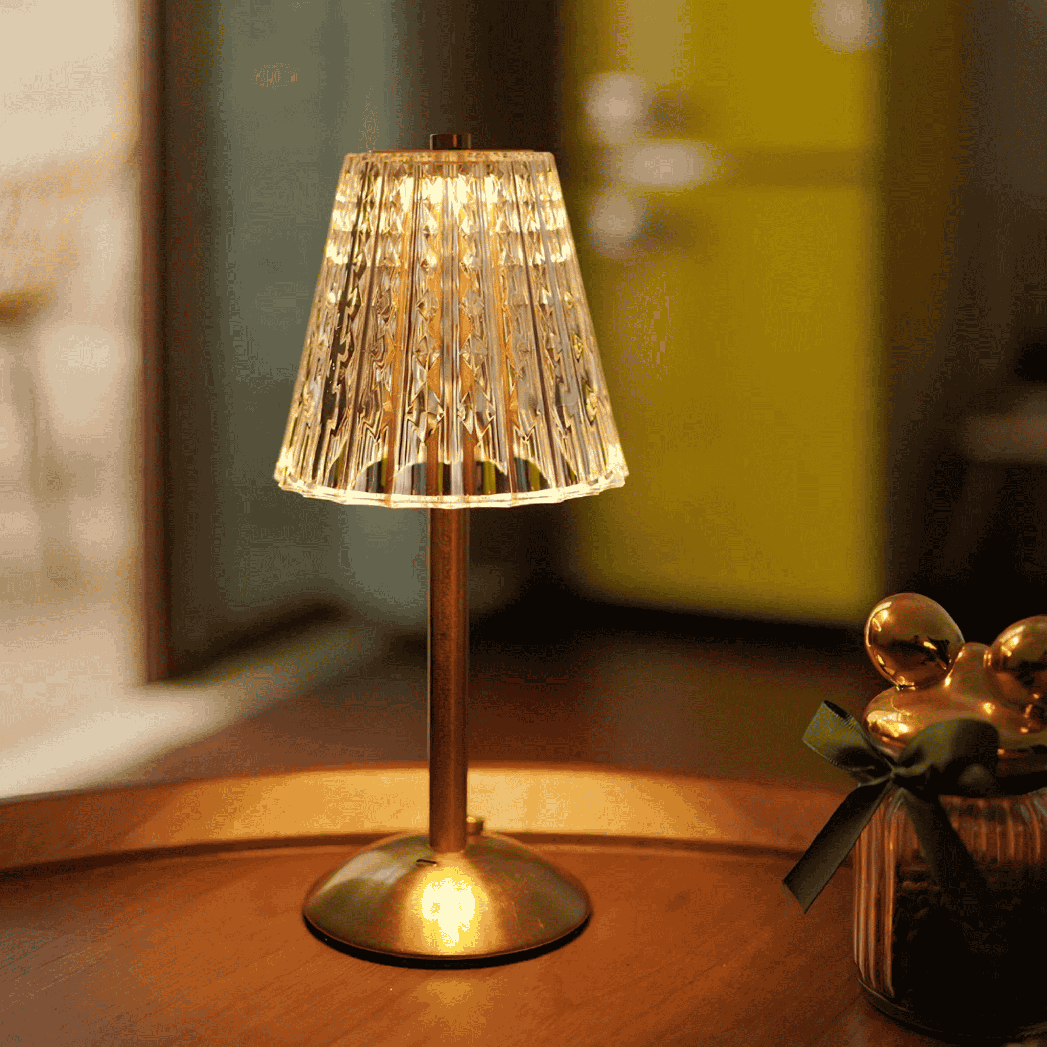 Rechargeable LED Table Lamp with Dimmable Touch Control