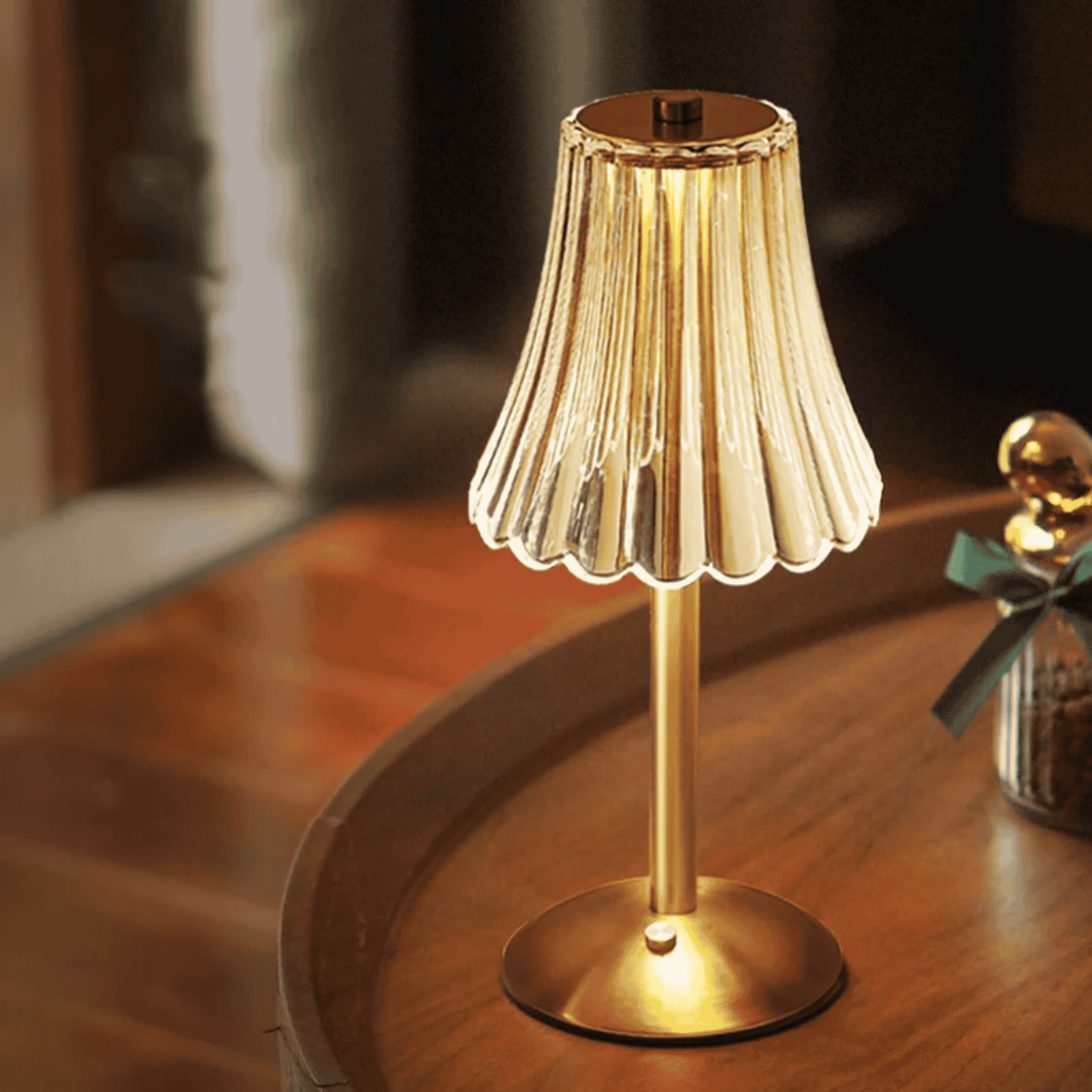 Rechargeable LED Table Lamp with Dimmable Touch Control