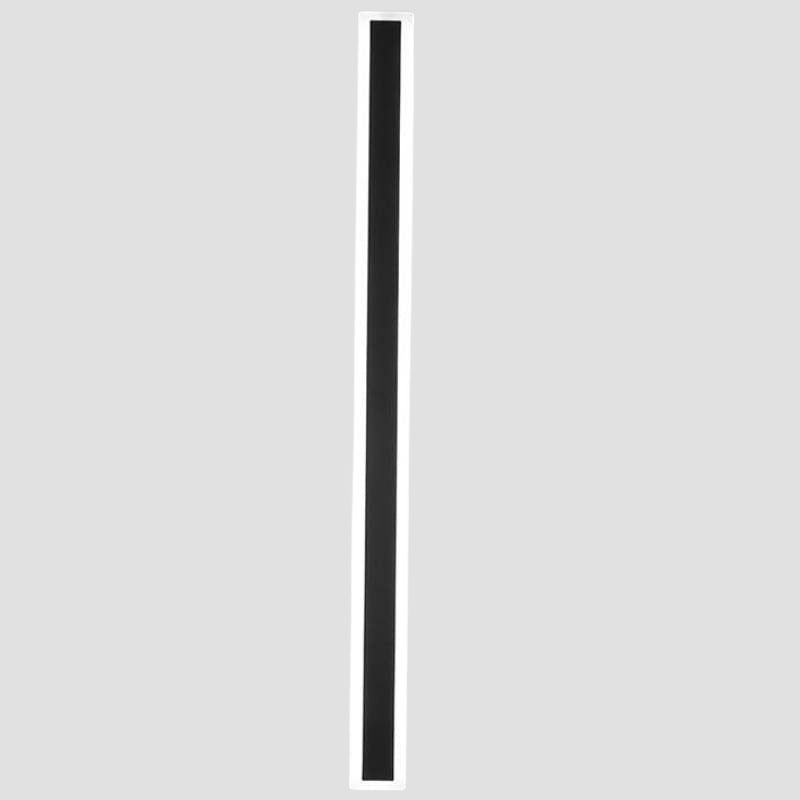 Modern Black Waterproof Led Outdoor Garden Wall Light