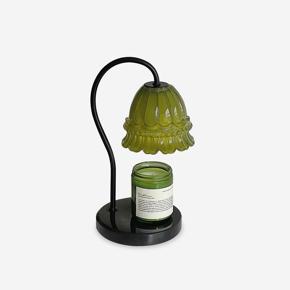 Valon Candle Warmer Lamp – Marble Base & Dome Shade