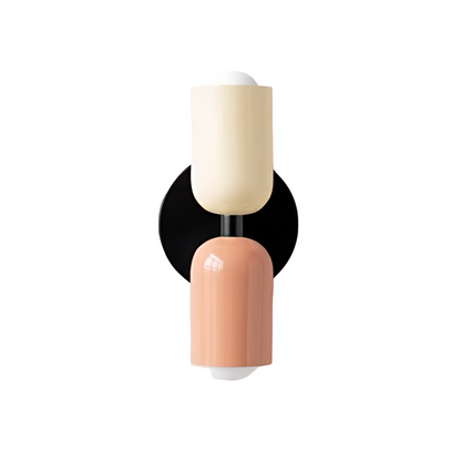 Modern Double Head Metal Up and Down Illumination Wall Light