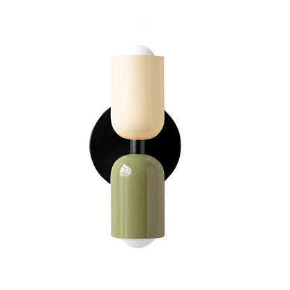 Modern Double Head Metal Up and Down Illumination Wall Light