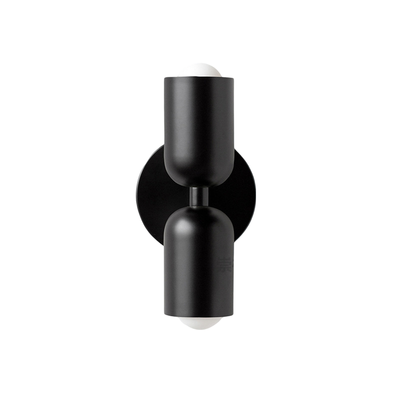 Modern Double Head Metal Up and Down Illumination Wall Light