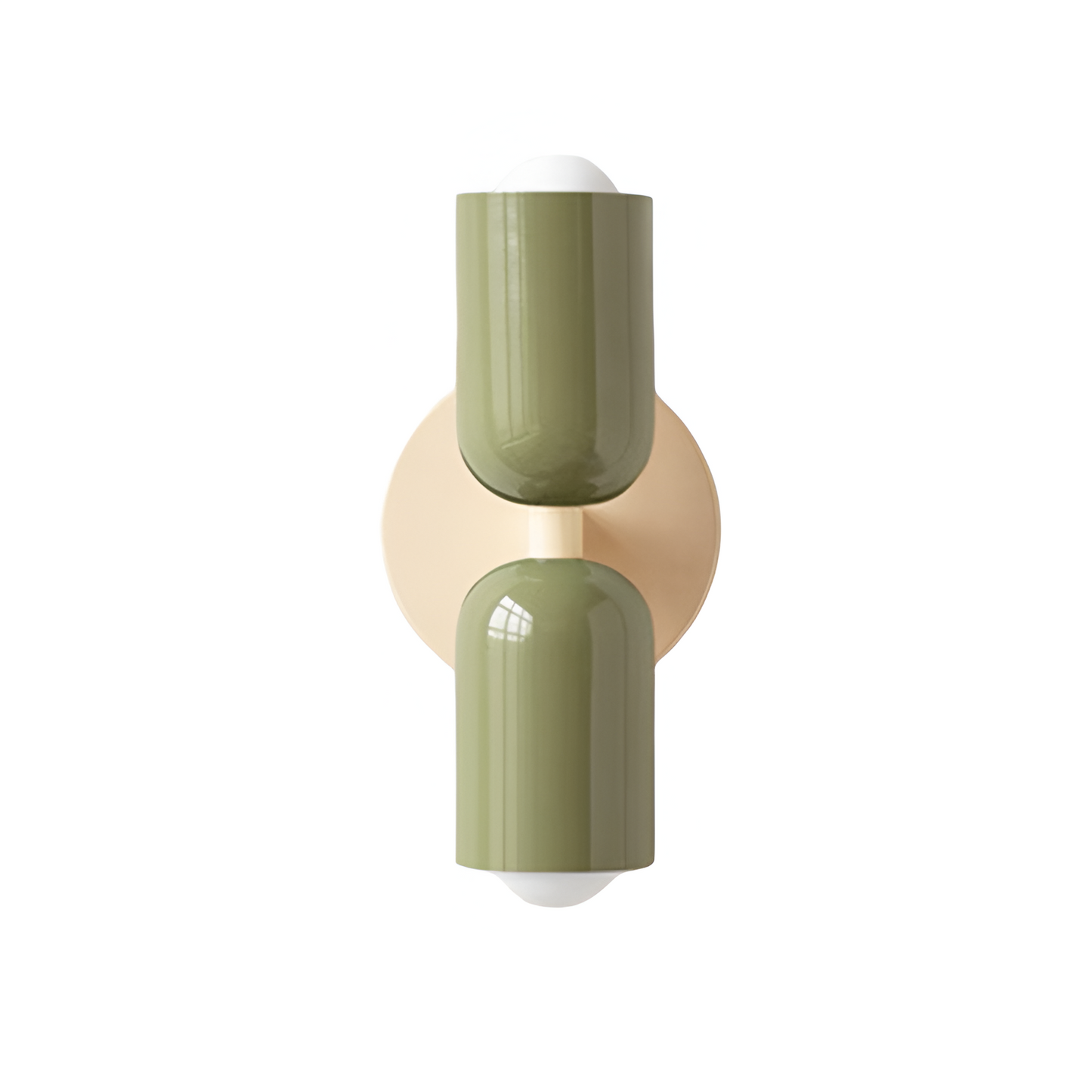 Modern Double Head Metal Up and Down Illumination Wall Light