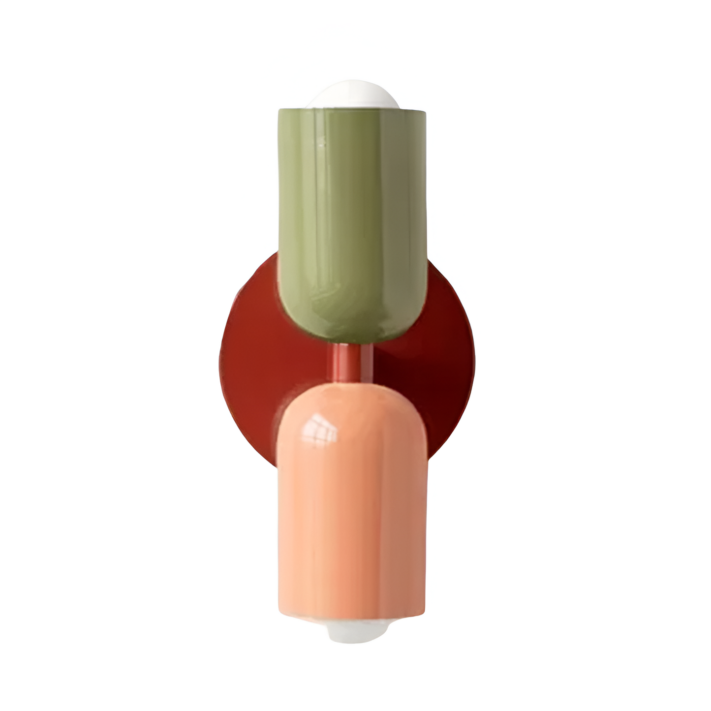 Modern Double Head Metal Up and Down Illumination Wall Light