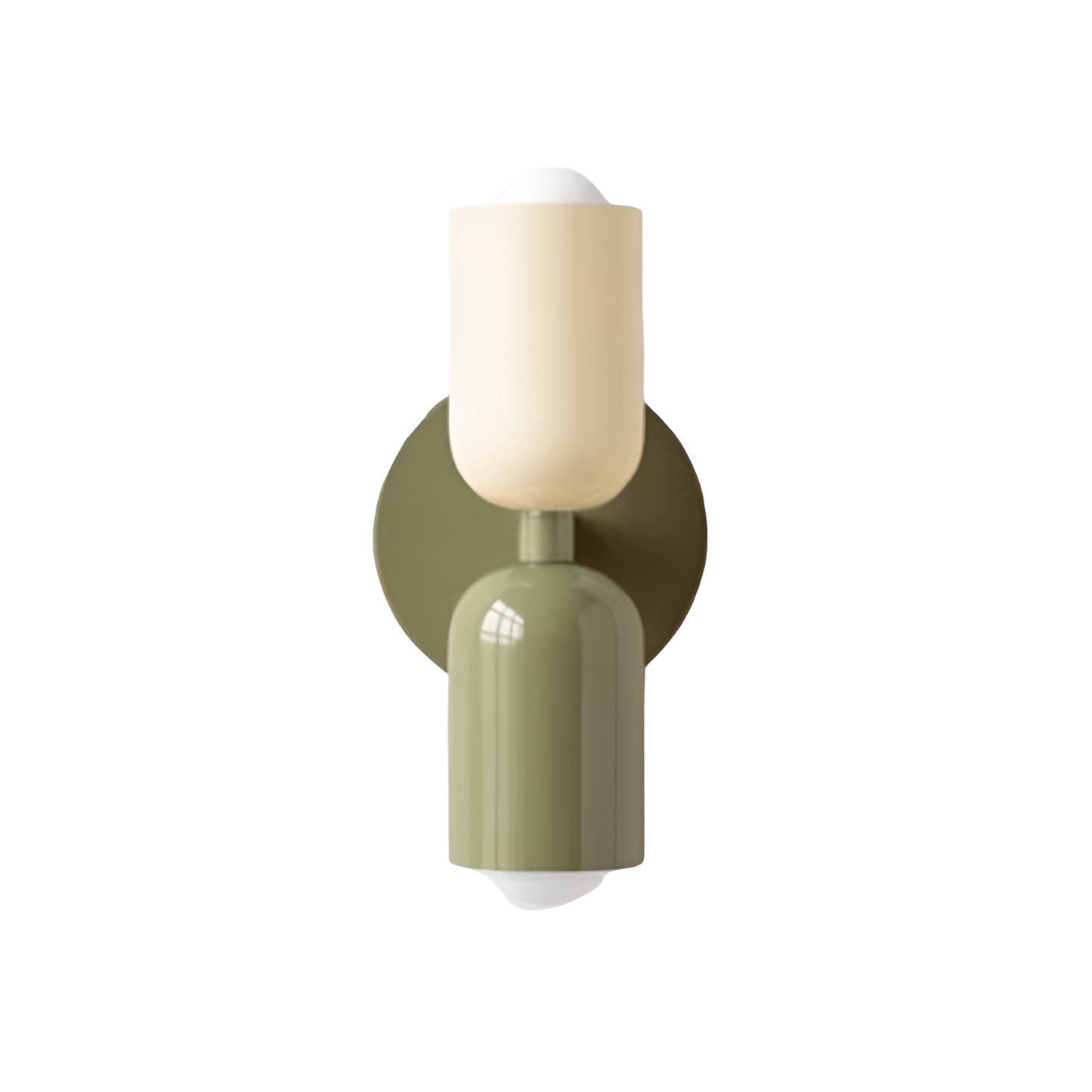 Modern Double Head Metal Up and Down Illumination Wall Light