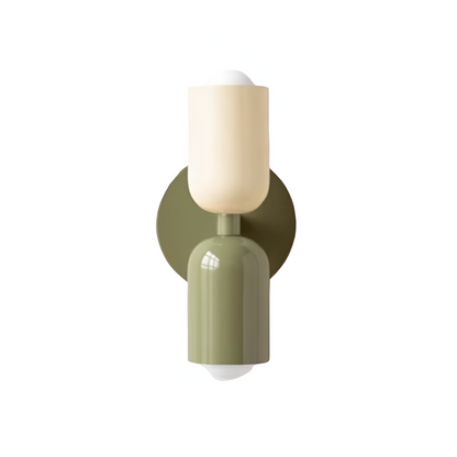 Modern Double Head Metal Up and Down Illumination Wall Light