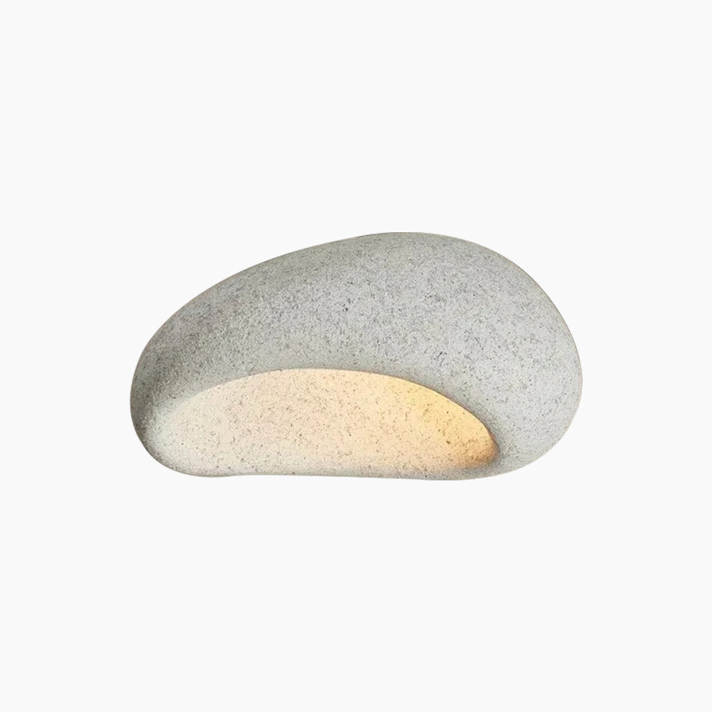 Wabi Sabi Minimalist LED Low Profile Flush Mount Ceiling Light