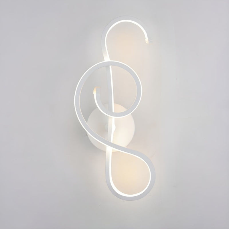Modern Sculptural Acrylic Wall Light – Integrated 10W LED – Lounge & Hallway