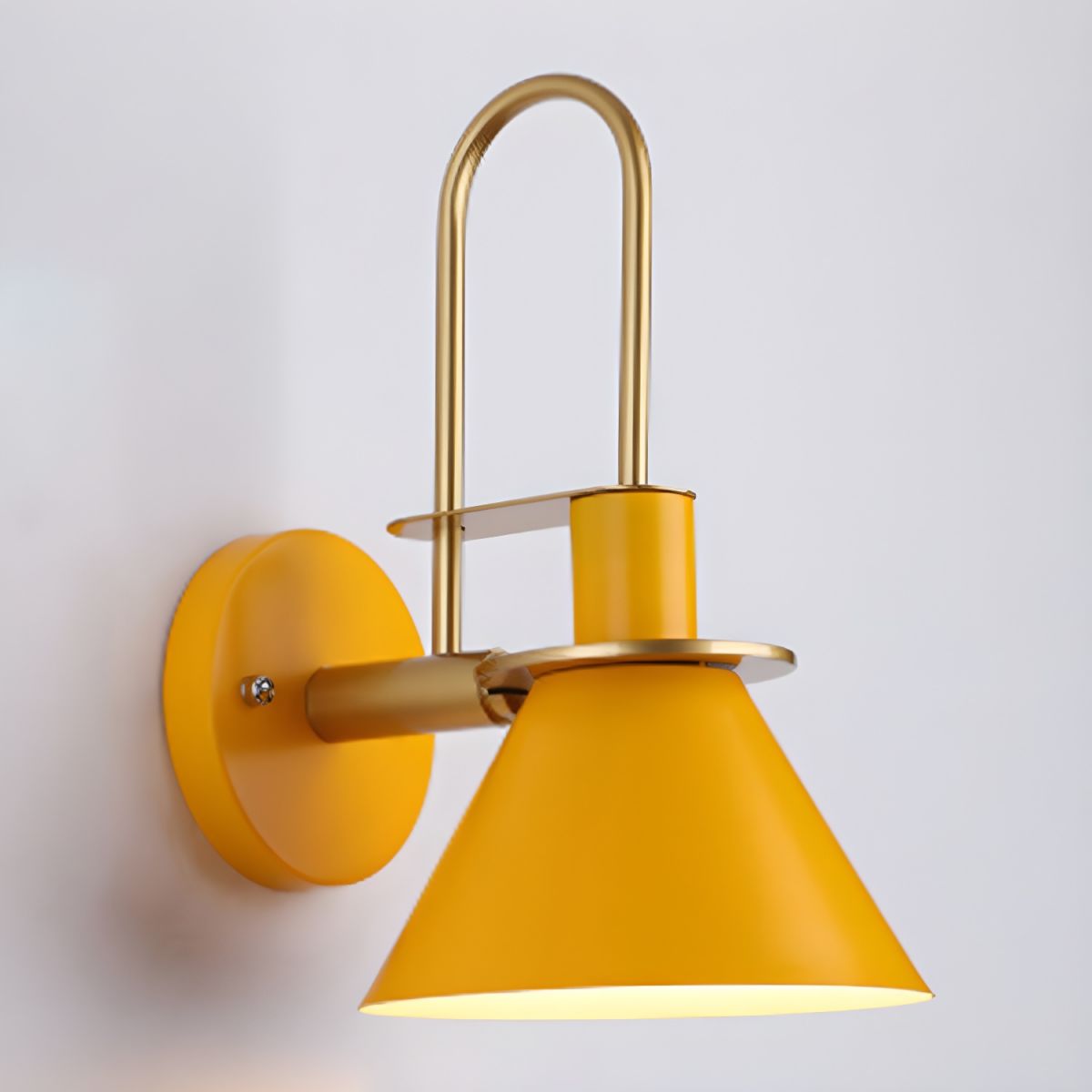 Modern Cone Metal Wall Light – Hardwired – Bathroom & Hallway