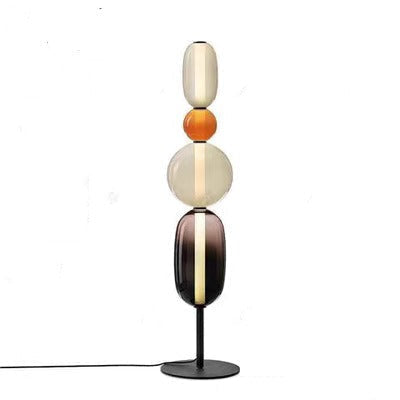 Designer Floor Lamp Colorful LED Adjustable Height Modern