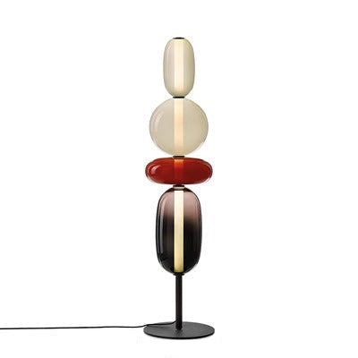Designer Floor Lamp Colorful LED Adjustable Height Modern