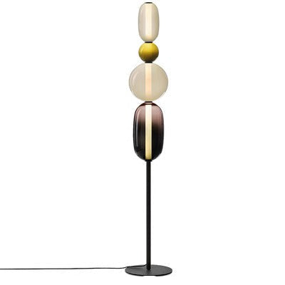 Designer Floor Lamp Colorful LED Adjustable Height Modern