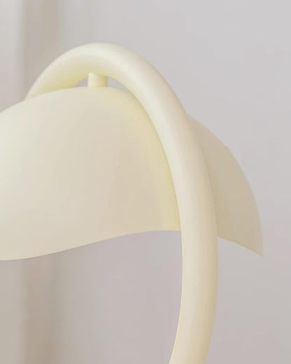 Wiora Candle Warmer Lamp – Soft-Beige Dome Shade – Flameless Wax Melting