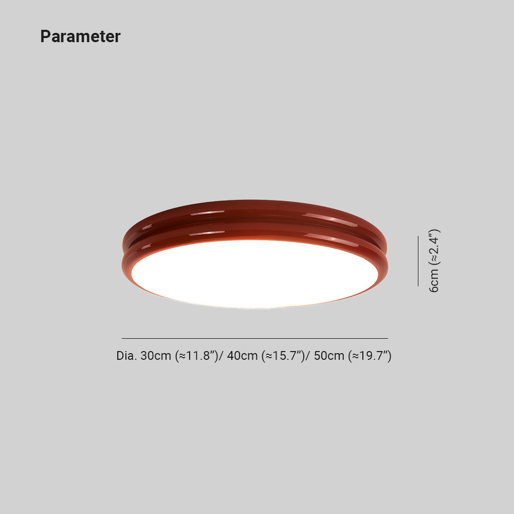 Contemporary Flush Mount LED Low Profile Ceiling Light