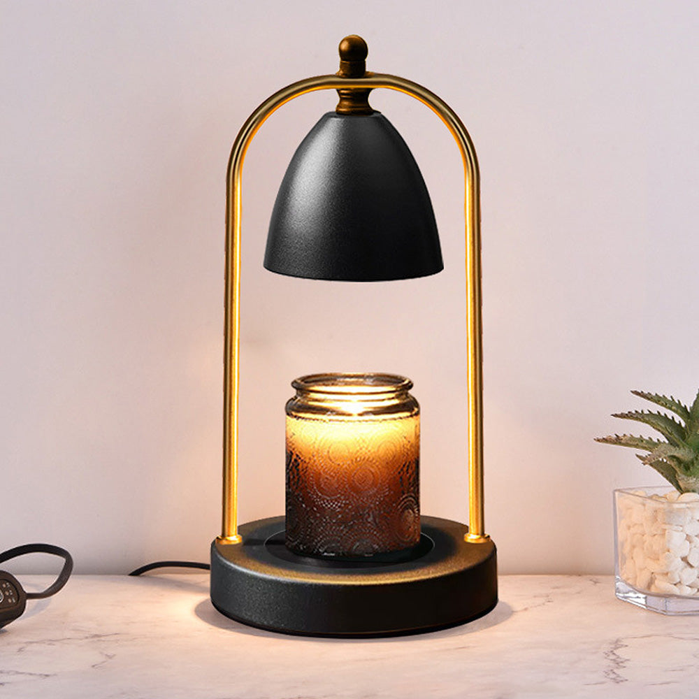 Contemporary Iron Mini Candle Warmer Lamp