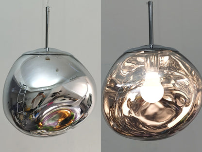Sculptural Artistic Glass Modern Pendant Ceiling Light