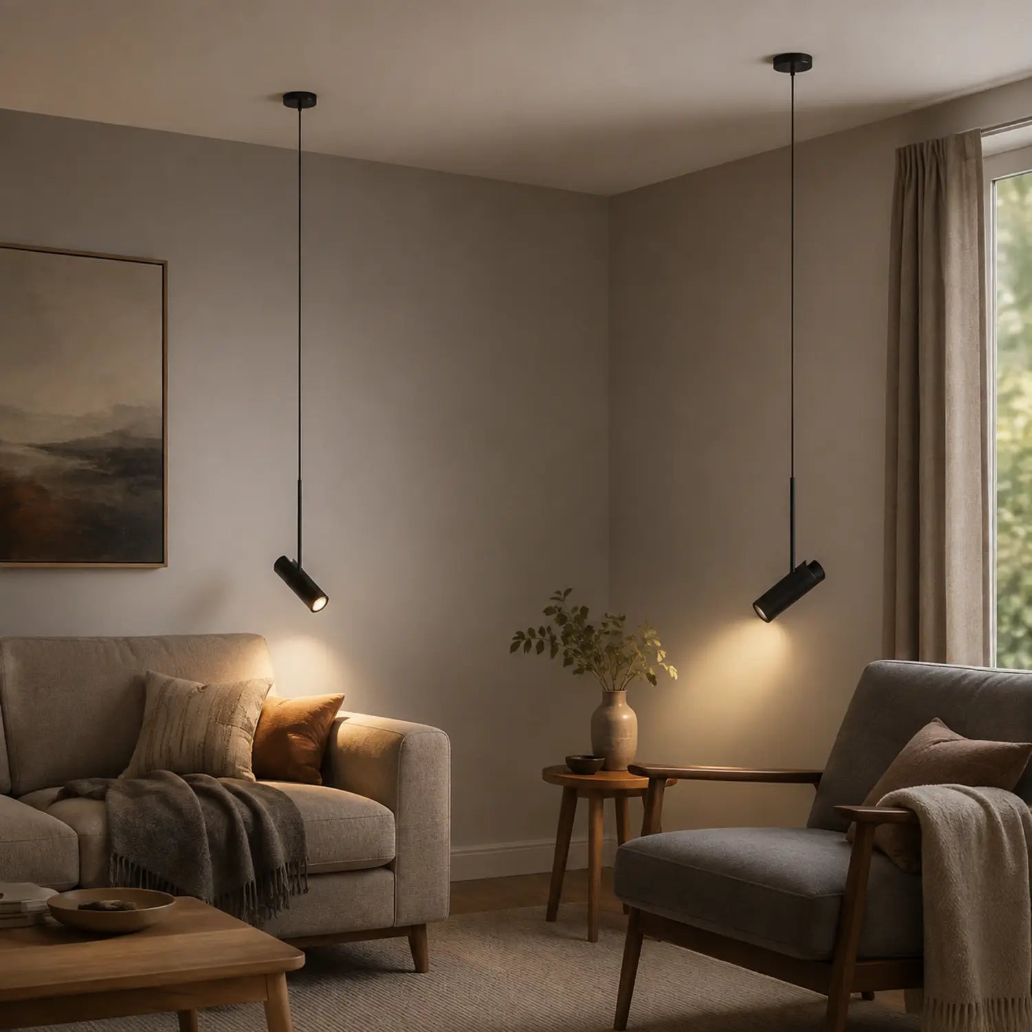 Adjustable Angle LED Pendant Light