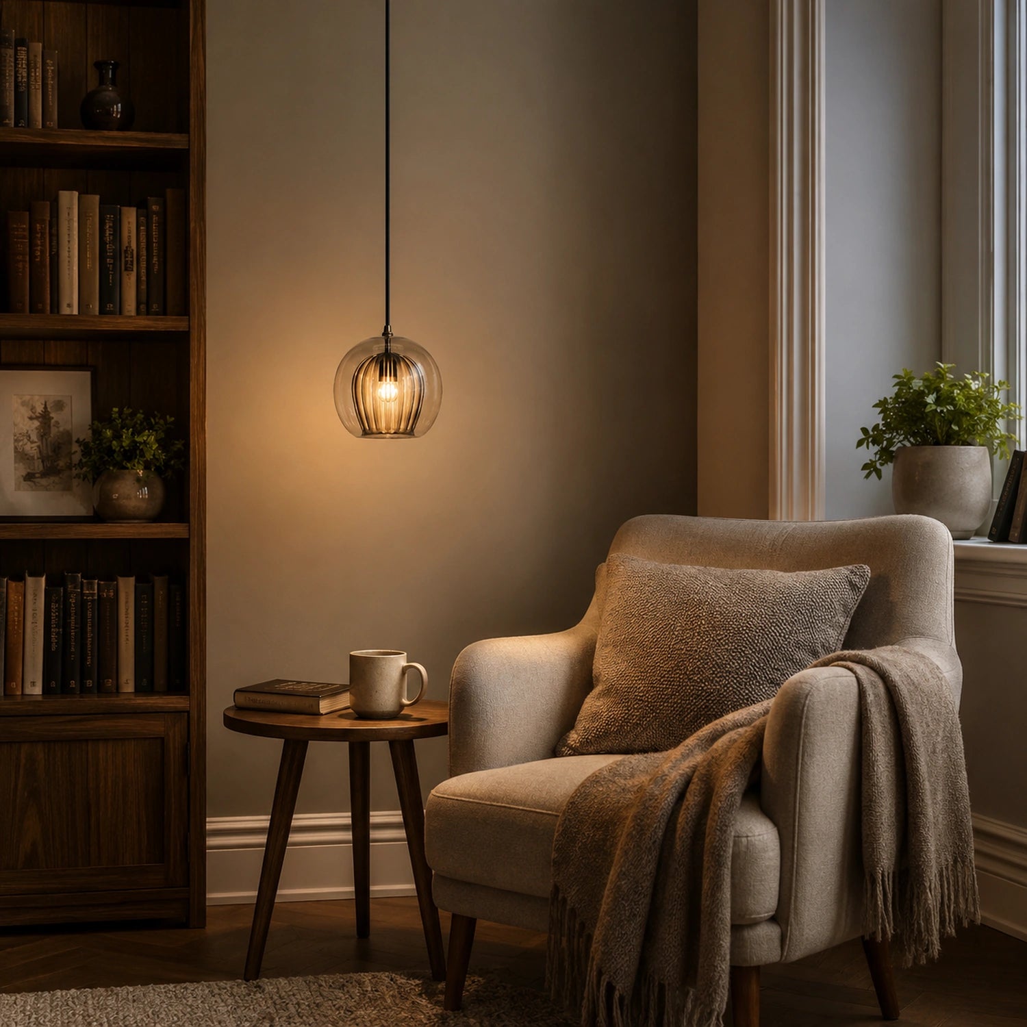 Modern Glass Pendant Light