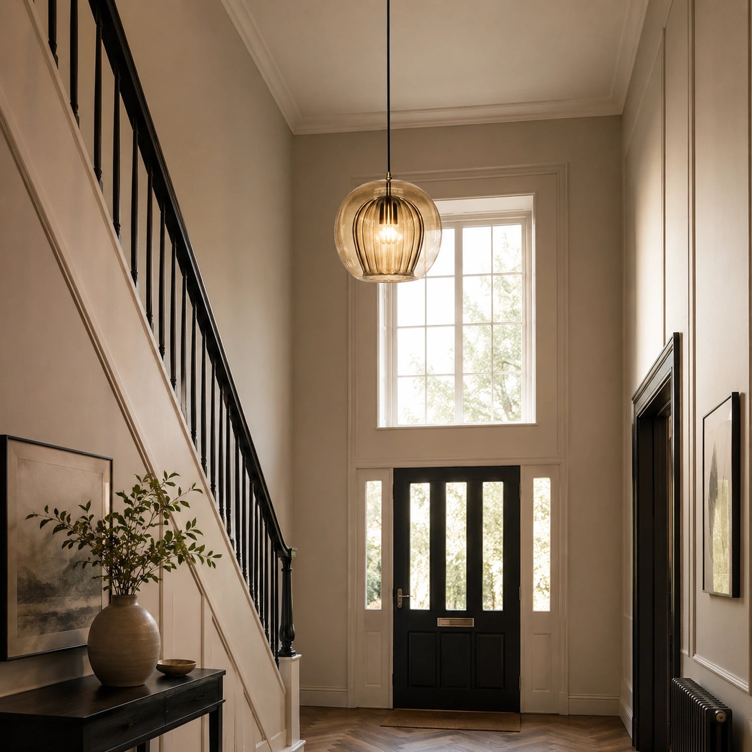 Modern Glass Pendant Light