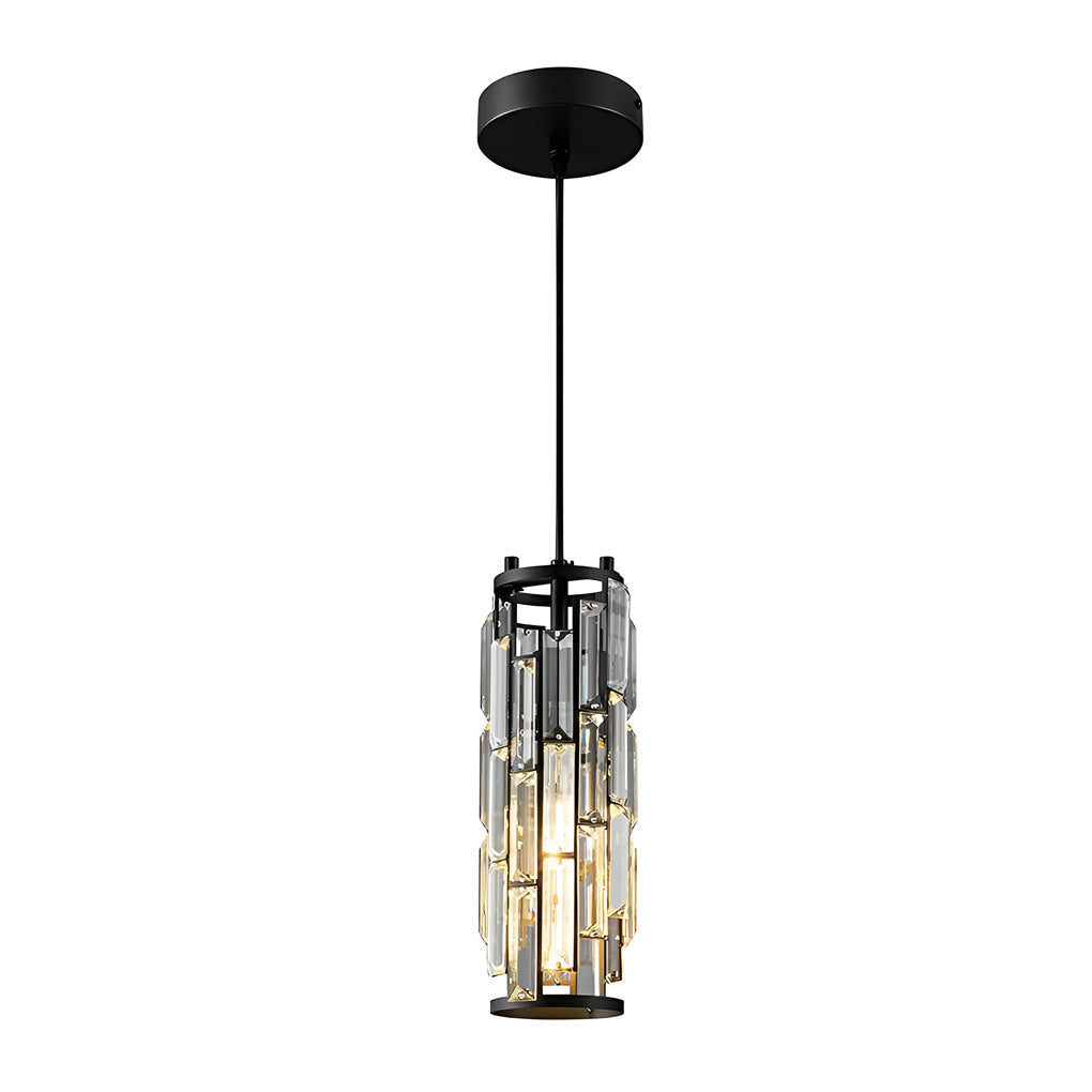 Modern Glass Pendant Light with Adjustable Cord