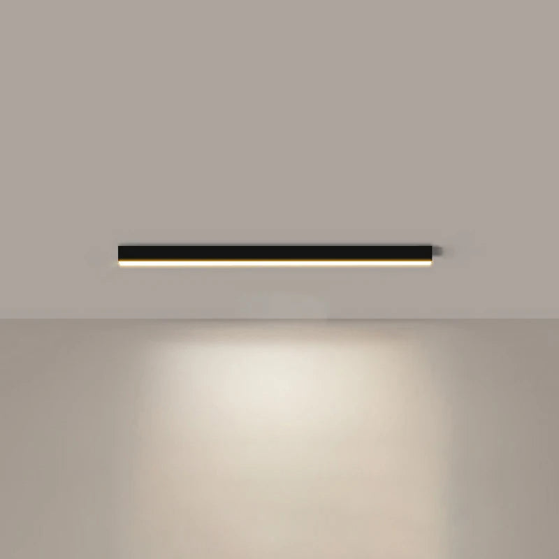 Modern Dimmable LED Flush Mount Ceiling Light Black White