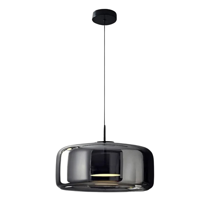 Modern Elegant Clear Glass Kitchen Island Pendant Light