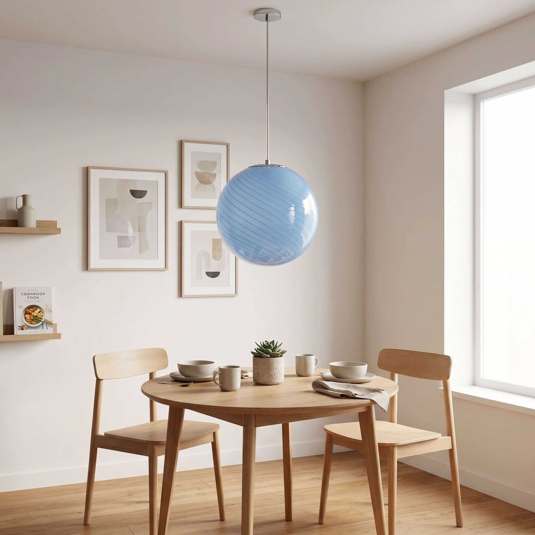 Colourful Bubble Glass Pendant Light