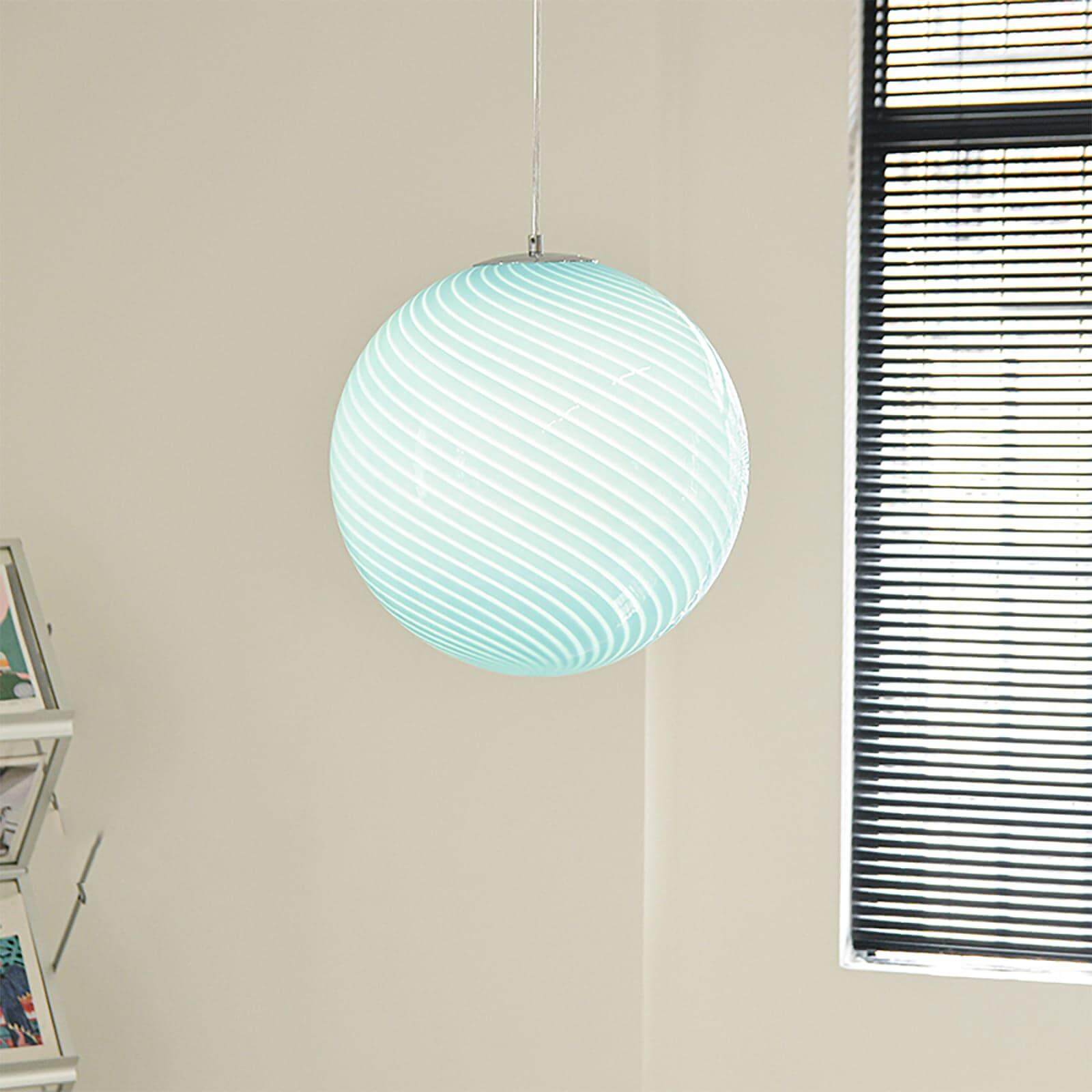 Colourful Bubble Glass Pendant Light