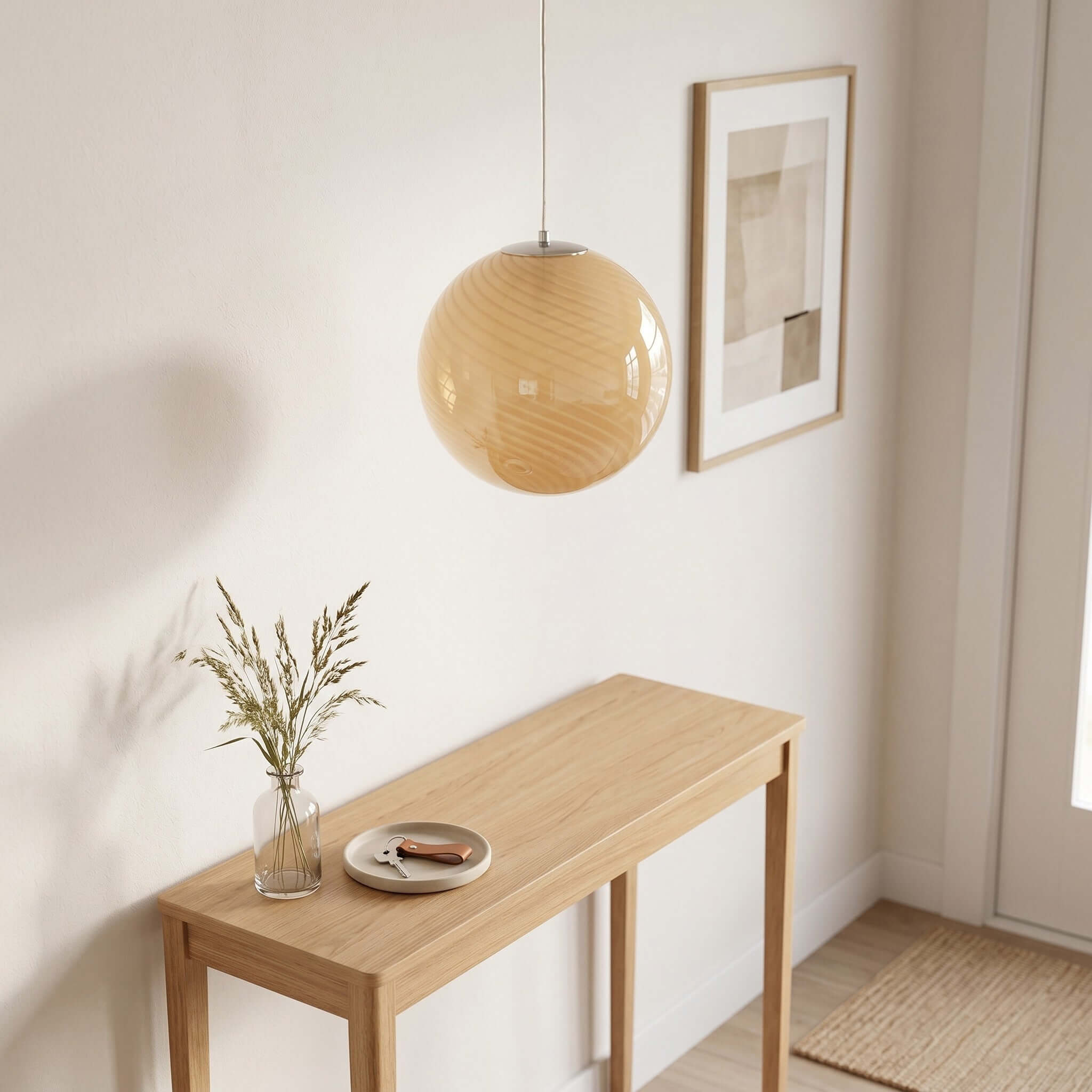 Colourful Bubble Glass Pendant Light