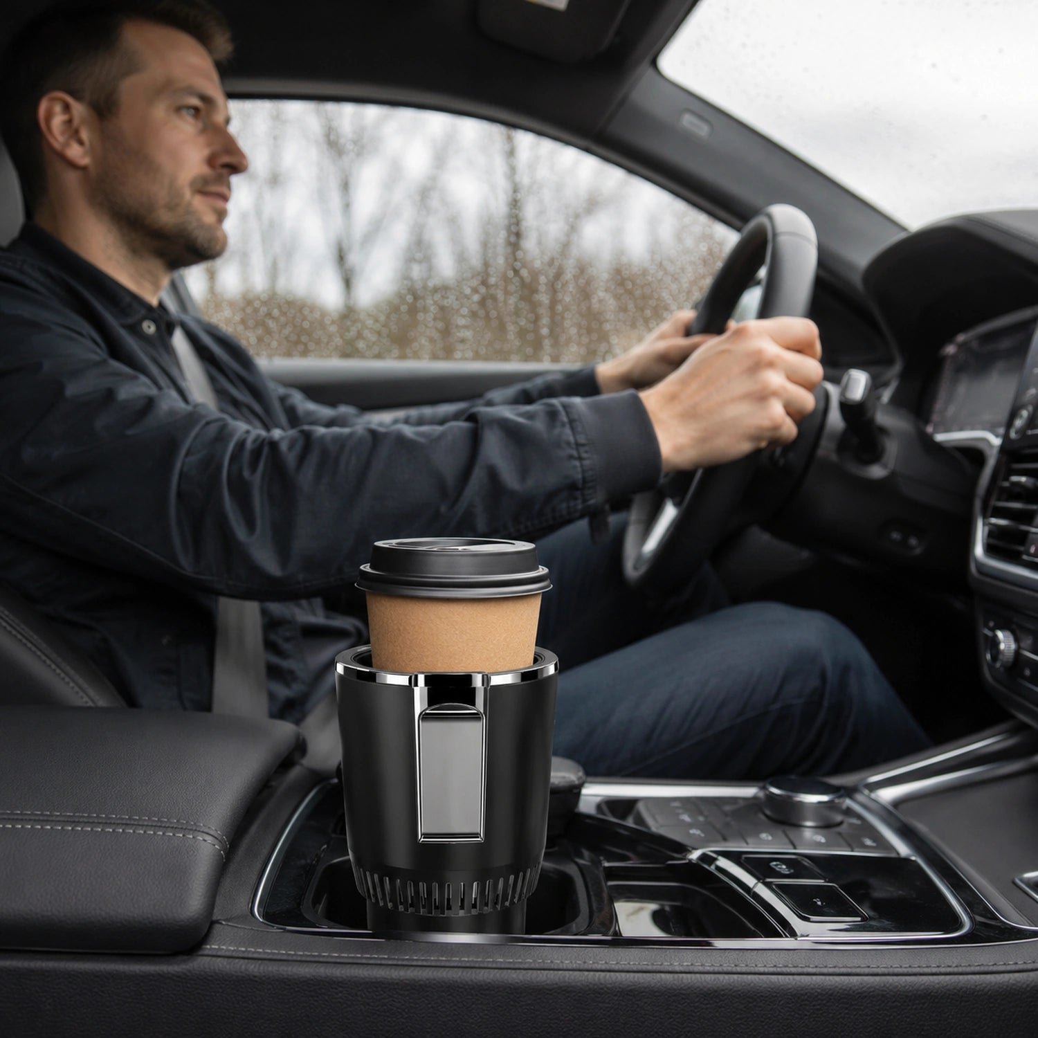 Portable Hot & Cold Car Cup Holder