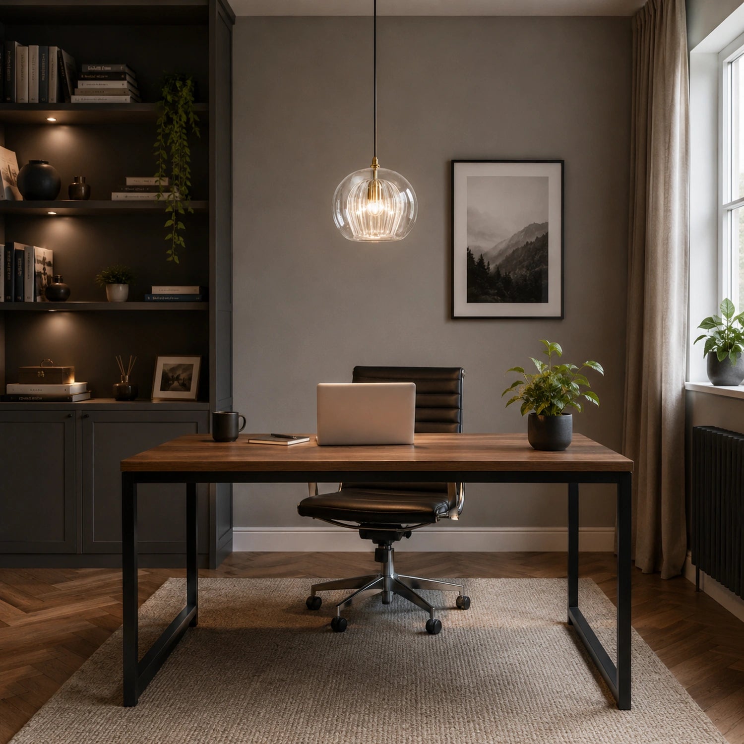Modern Glass Pendant Light