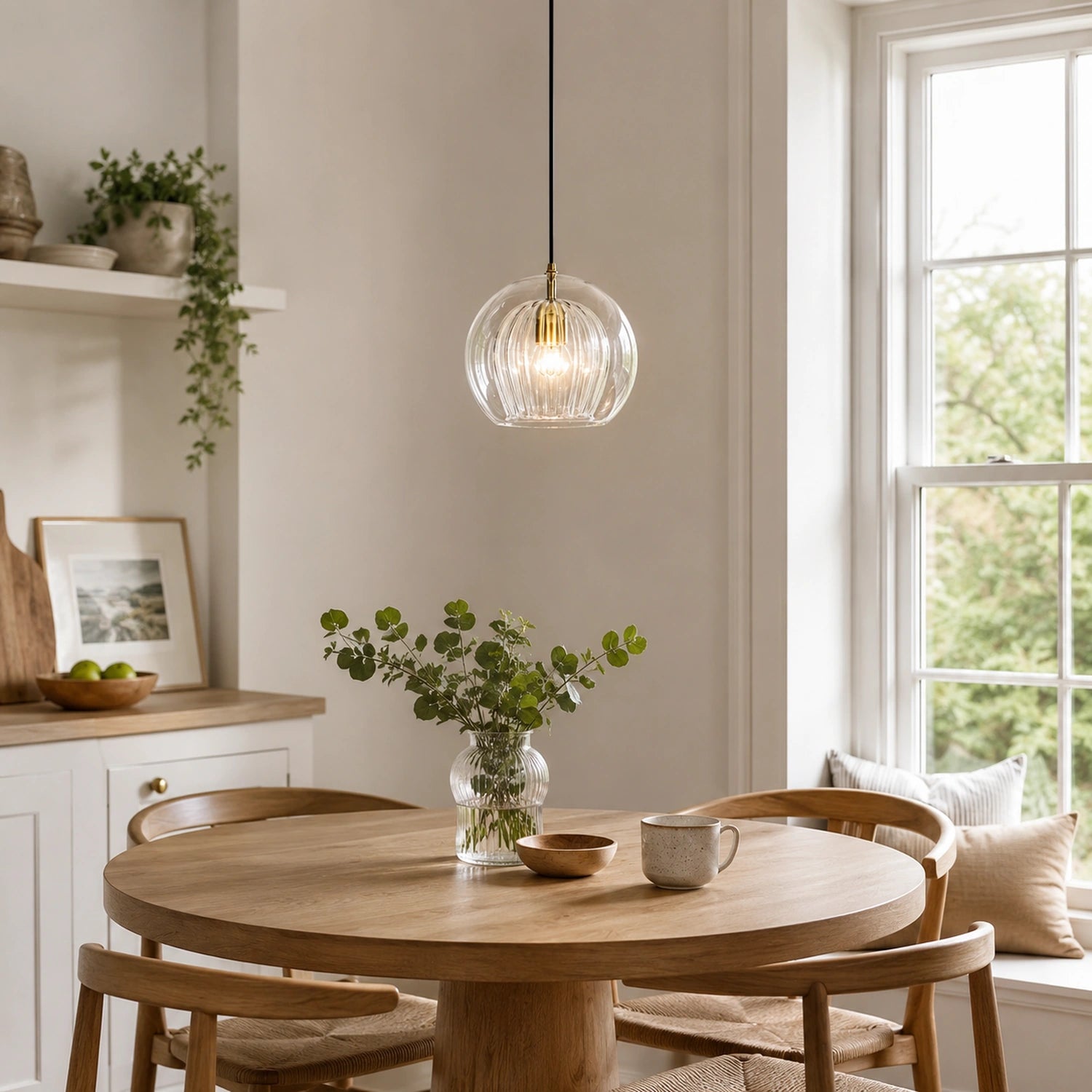 Modern Glass Pendant Light