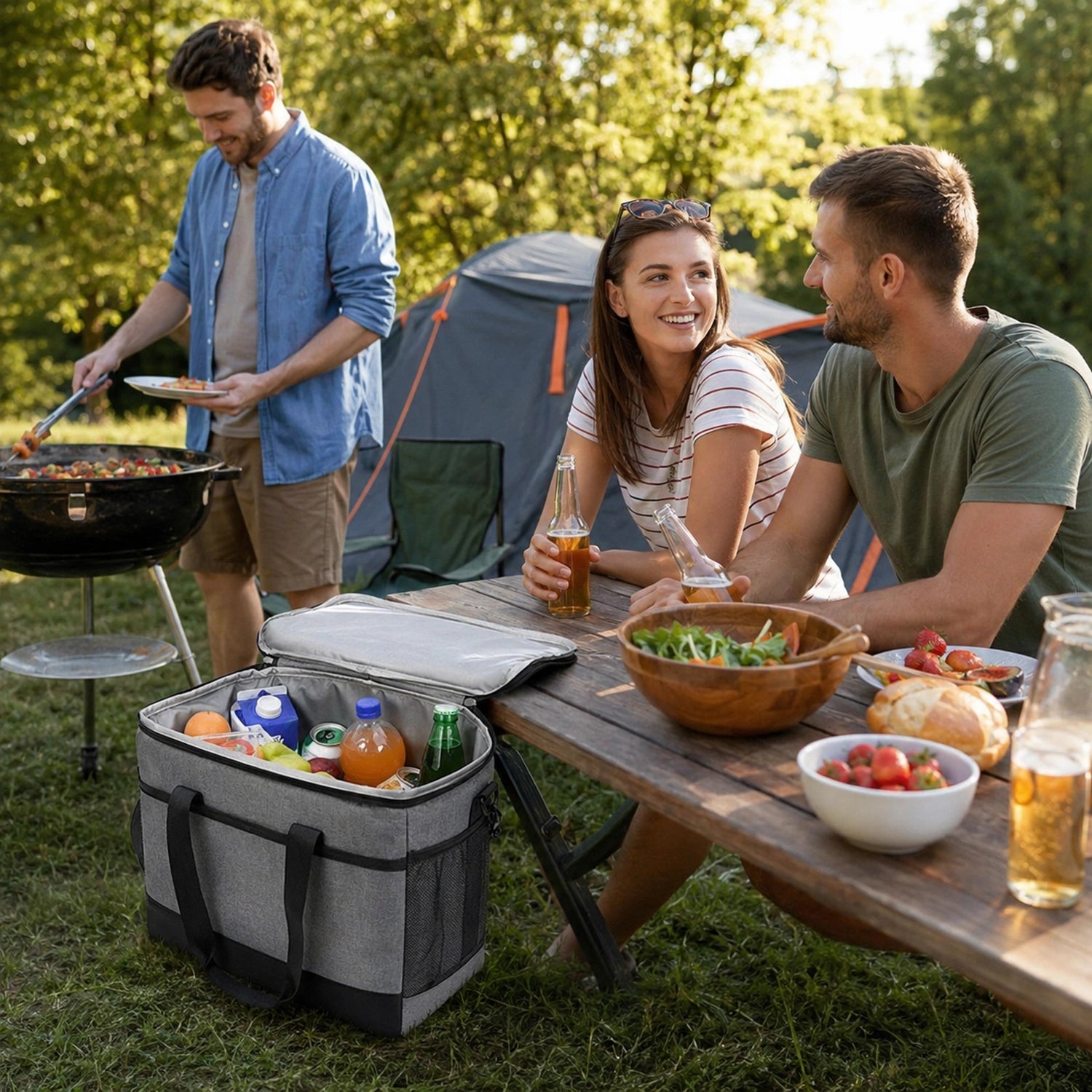 35L Large Insulated Cooler Bag