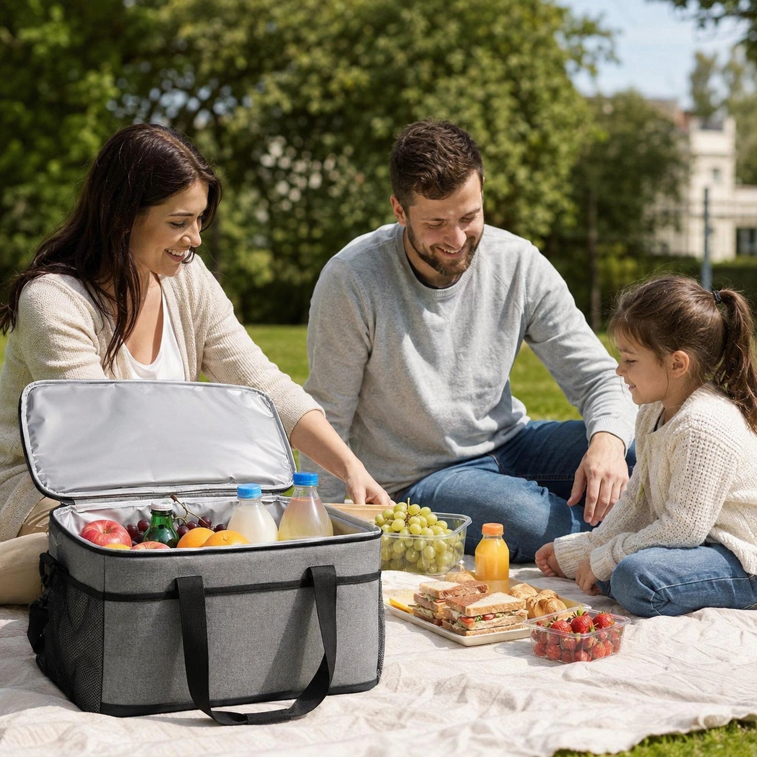 35L Large Insulated Cooler Bag