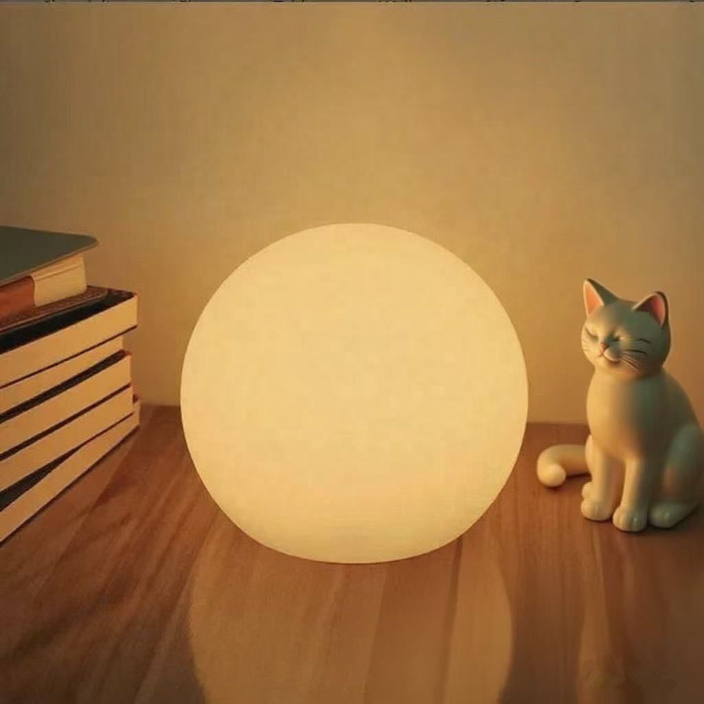 Cordless LED Moon Table Lamp Rechargeable Night Light