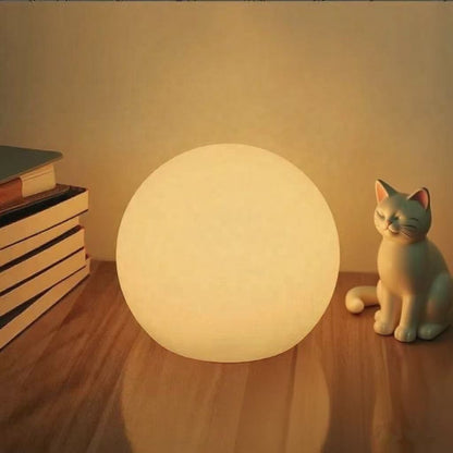 Cordless LED Moon Table Lamp Rechargeable Night Light