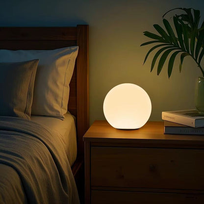 Cordless LED Moon Table Lamp Rechargeable Night Light