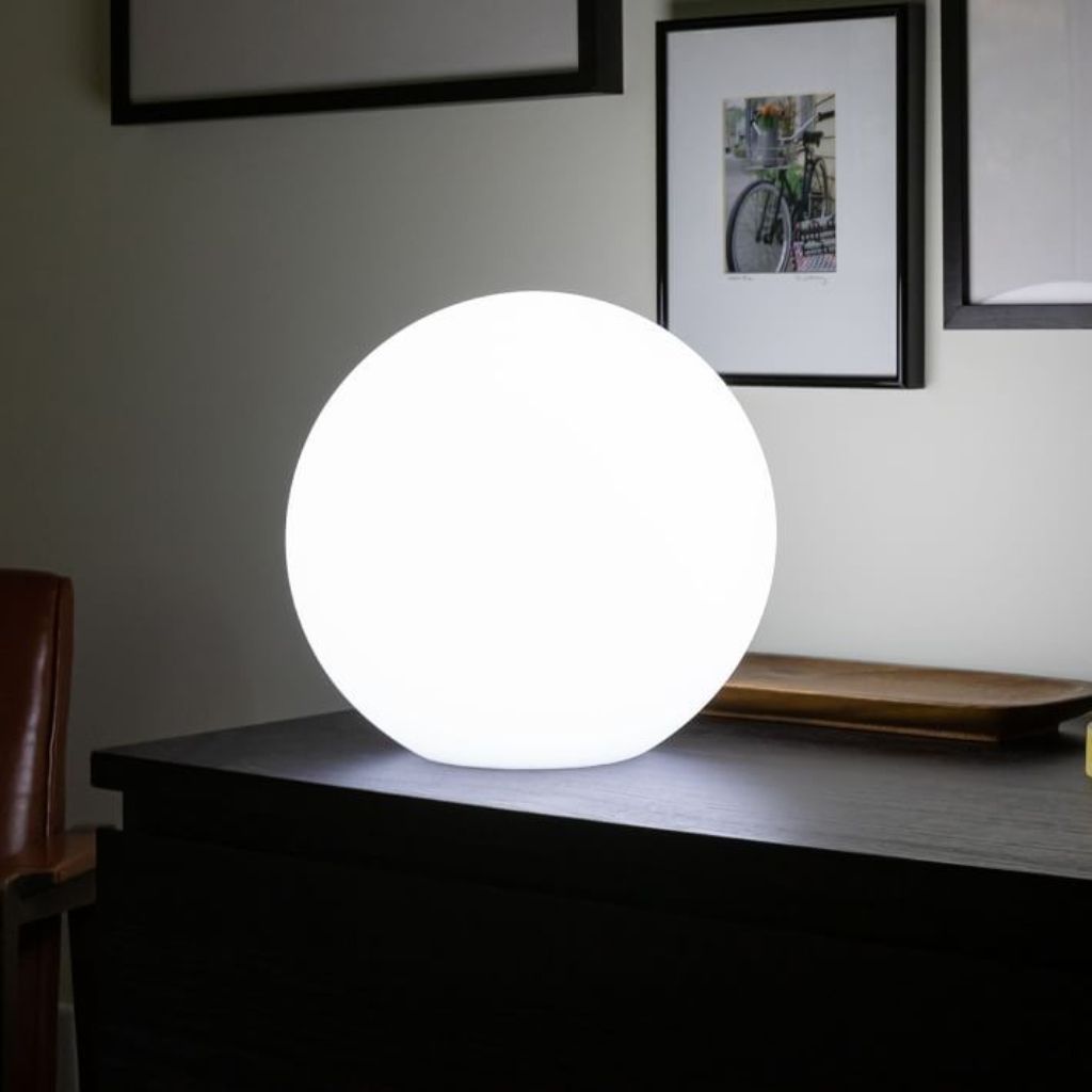 Cordless LED Moon Table Lamp Rechargeable Night Light