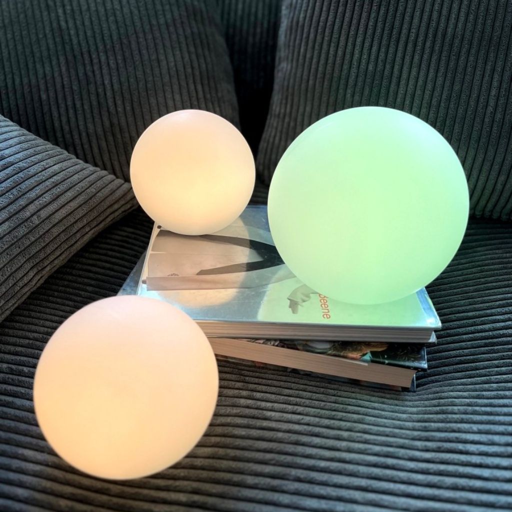 Cordless LED Moon Table Lamp Rechargeable Night Light
