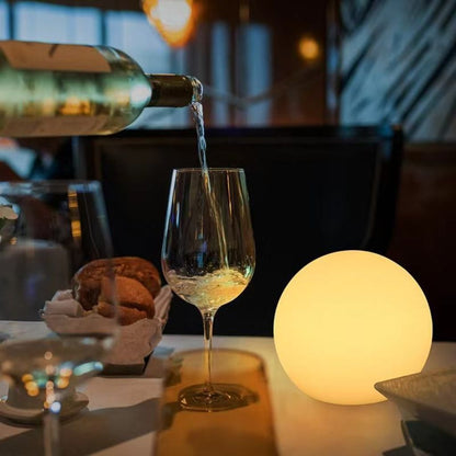 Cordless LED Moon Table Lamp Rechargeable Night Light