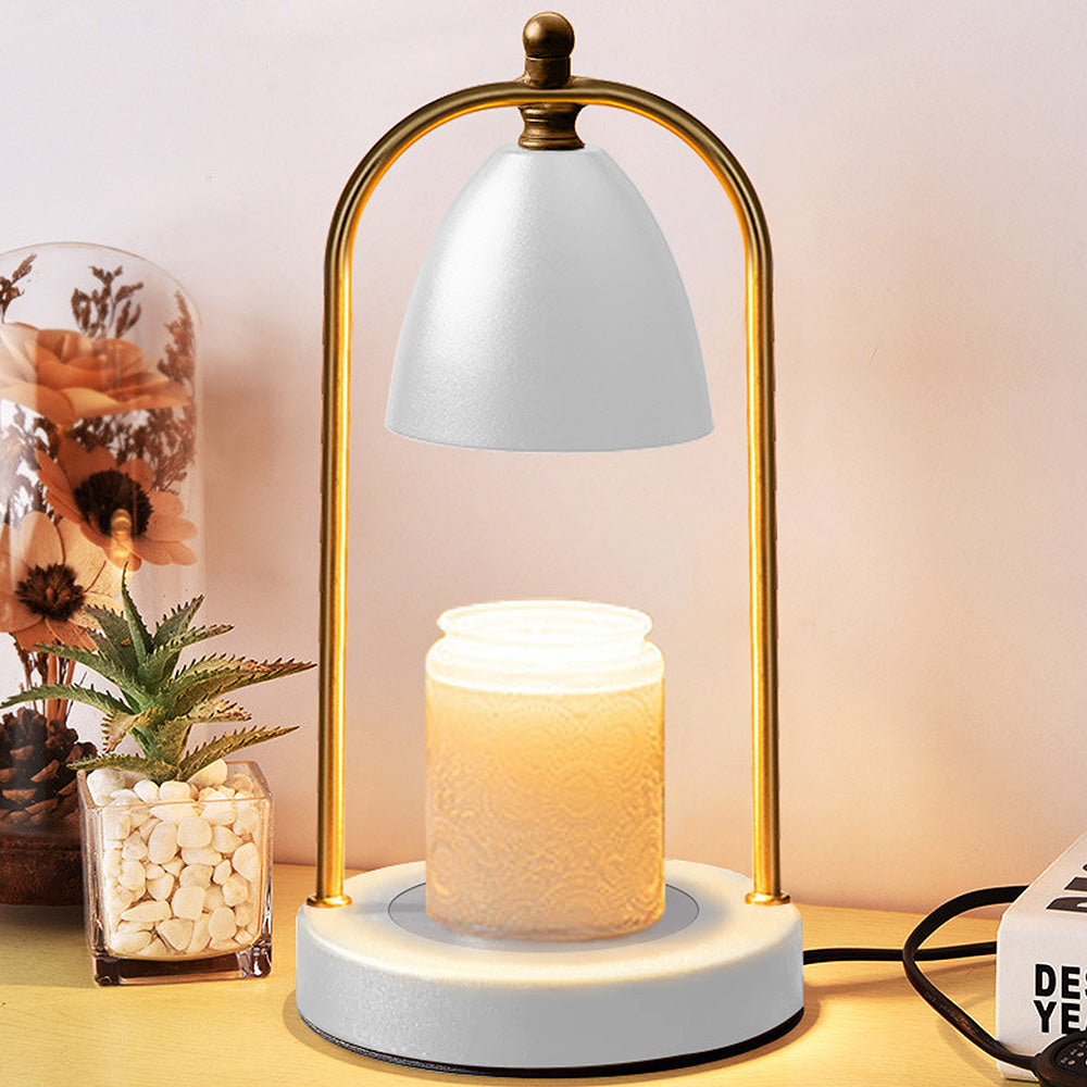 Contemporary Iron Mini Candle Warmer Lamp
