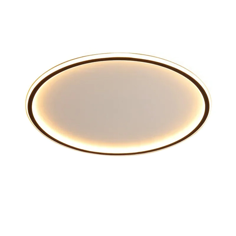 Scandinavian Modern Round LED Flush Mount Soft Illumination Ceiling Light