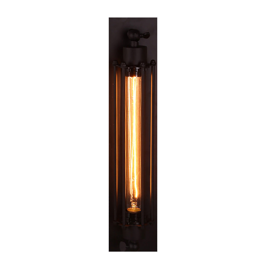 Industrial Iron Wall Sconce