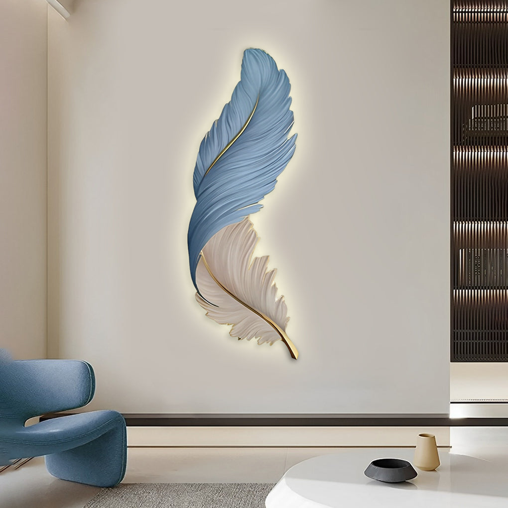 Modern LED Mural Wall Lamp with Remote Control